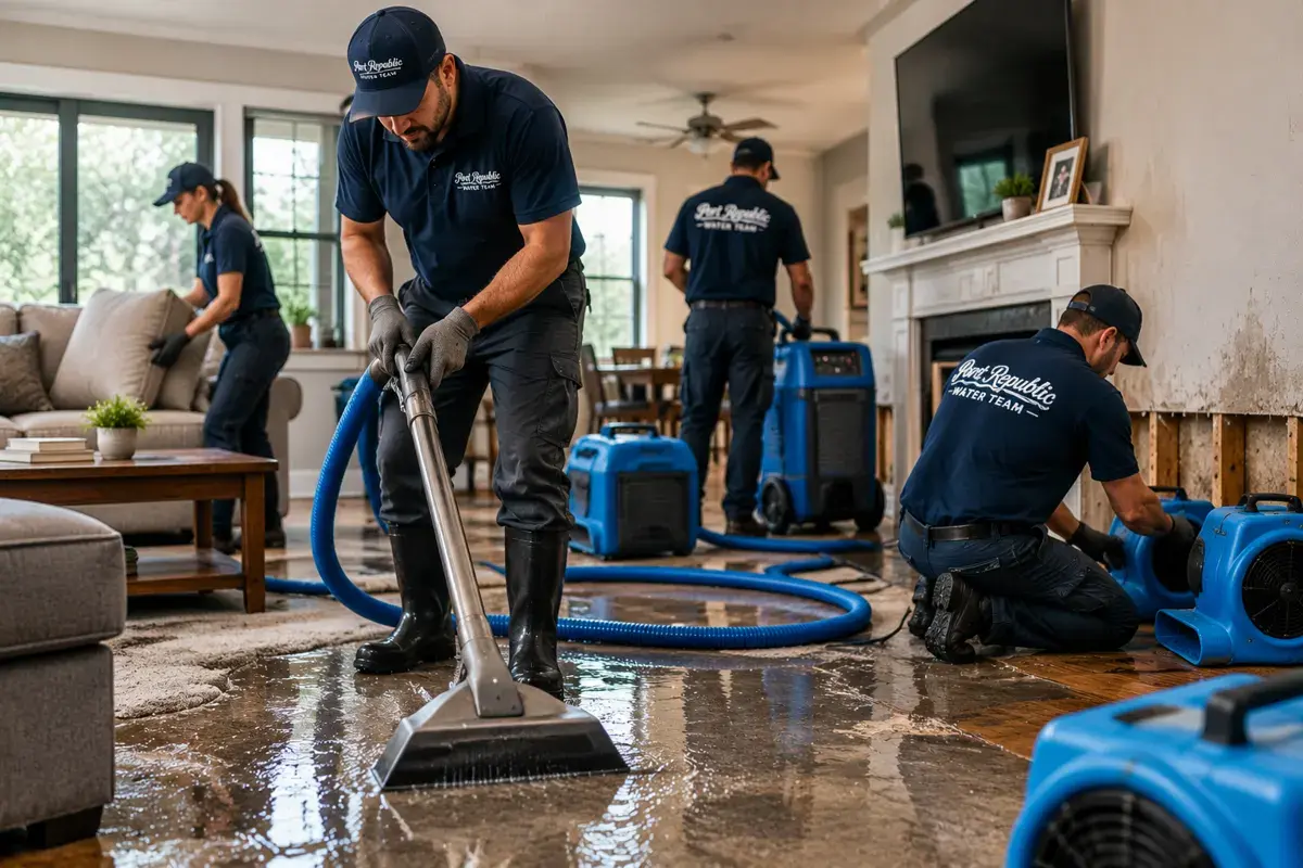 How Bay Storms Cause Home Water Damage